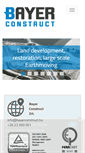 Mobile Screenshot of bayerconstruct.com